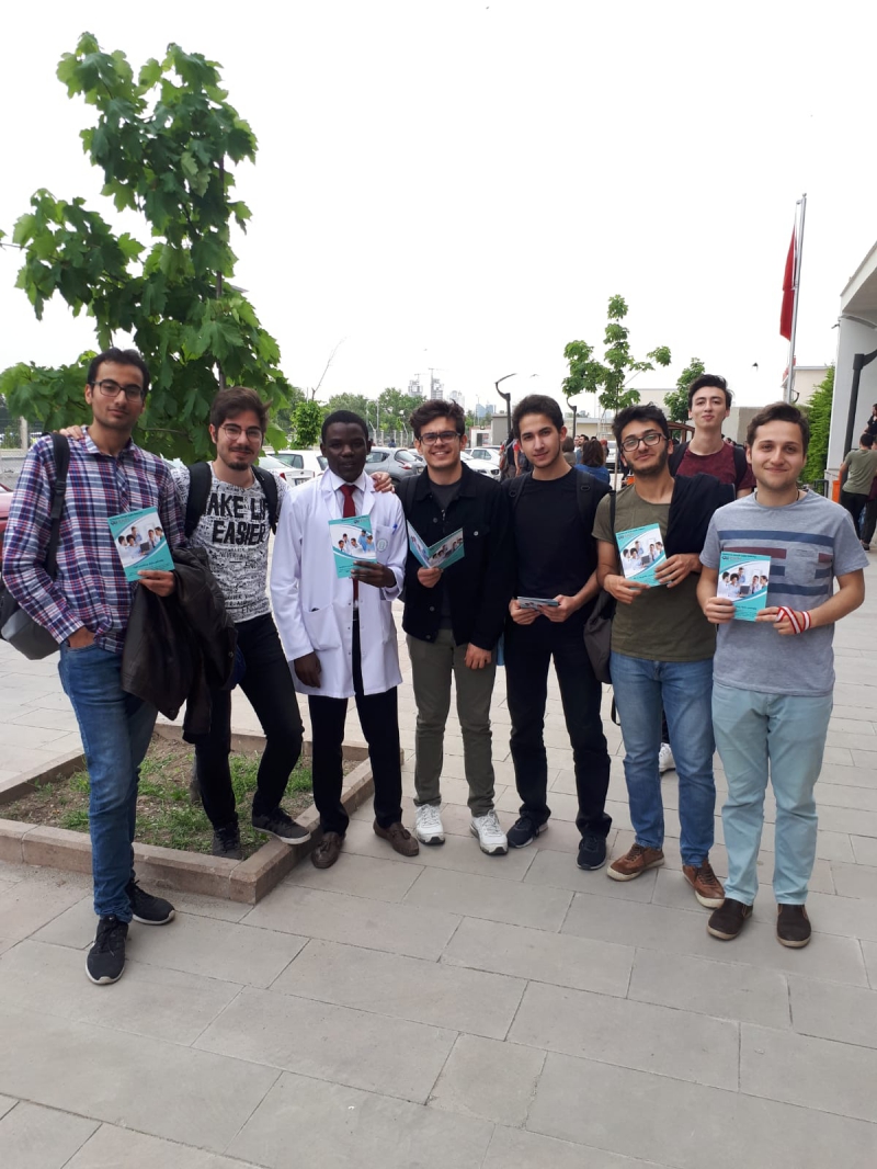 Oli Health Magazine's team from Ankara Yıldırım Beyazıt University
