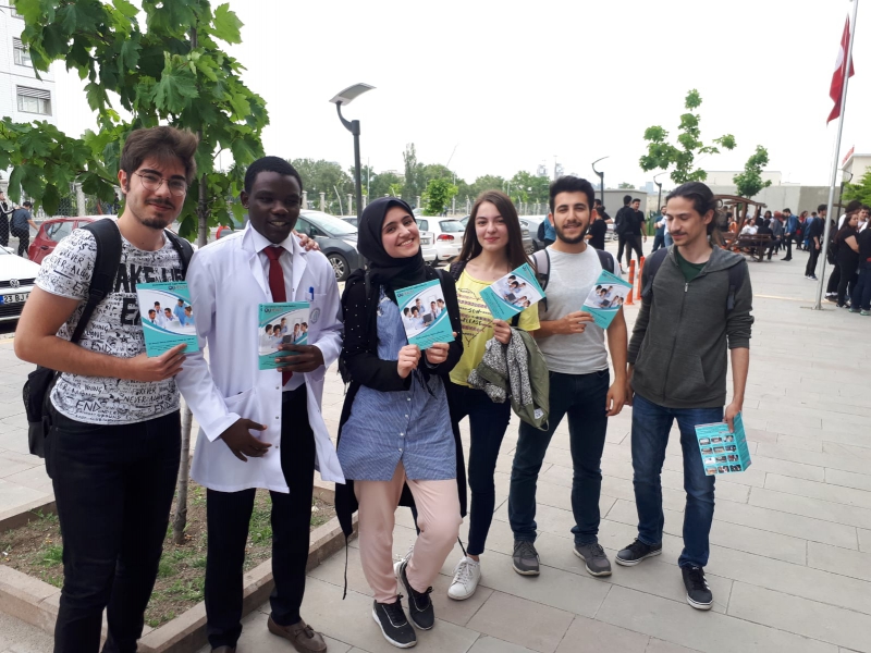 Oli Health Magazine's team from Ankara Yıldırım Beyazıt University