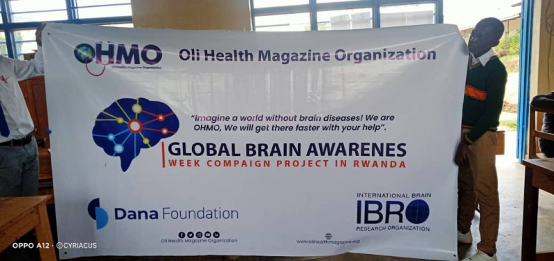 Mental Health Project in Rwanda supported by Dana Foundation and International Brain Research Organization (IBRO)