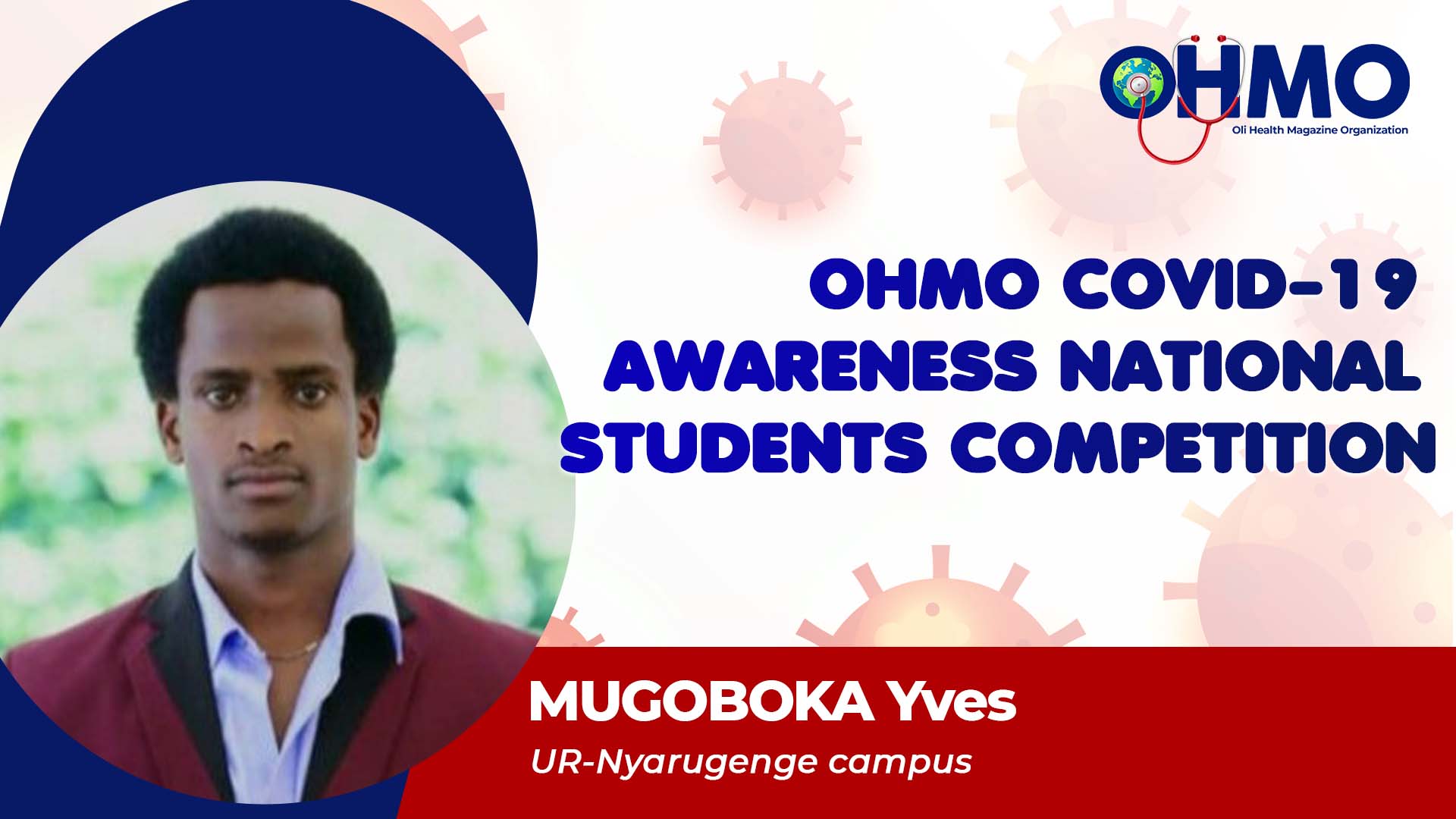 Mitigation to Take a Stand Against COVID-19 - MUGOBOKA Yves from UR (ENTRY 55)