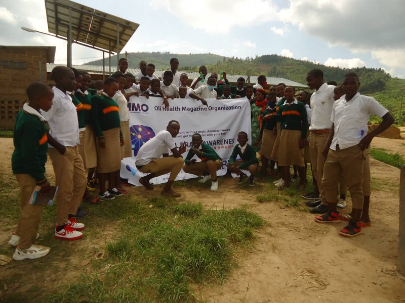 Mental Health Project in Rwanda supported by Dana Foundation and International Brain Research Organization (IBRO)