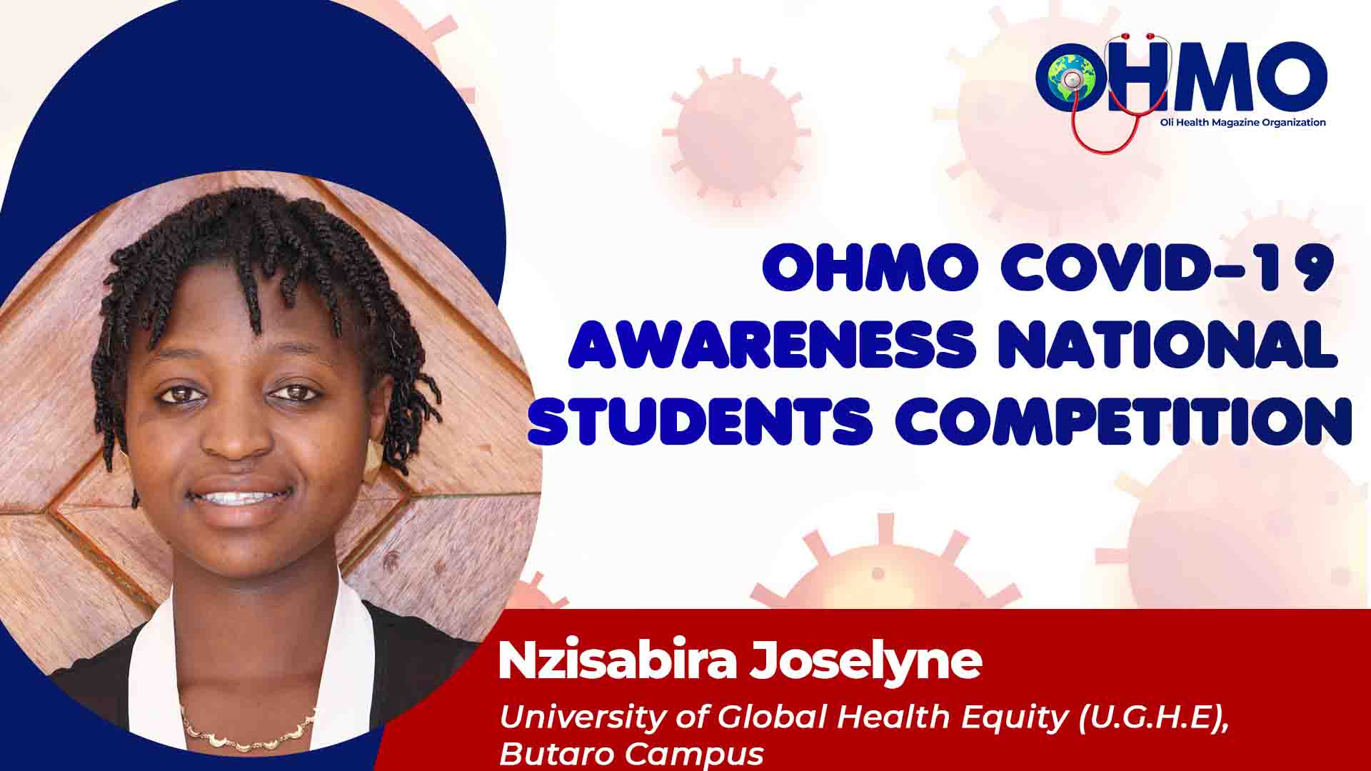 Mental Health Crisis during COVID-19: A Voice of Medical Practitioners to Be Heard - Nzisabira Joselyne from UGHE (ENTRY 38)