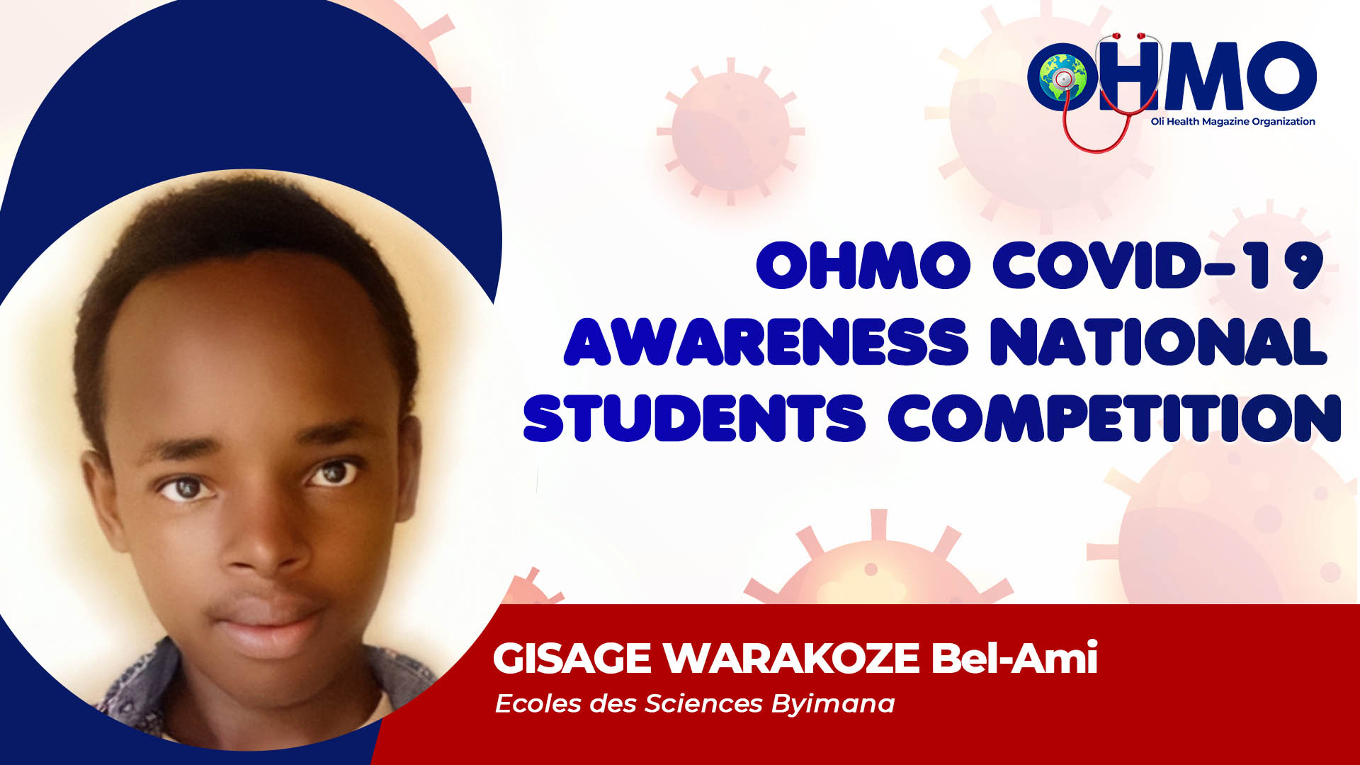 Mental Health, Self-Care and Coping with Coronavirus Disease (COVID-19) - GISAGE WARAKOZE Bel-Ami from Ecoles Des Sciences Byimana (ENTRY 56)